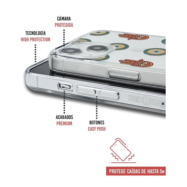 Funda Antigolpes InstaCase para iPhone 12 Pro Max ojo turco y manos