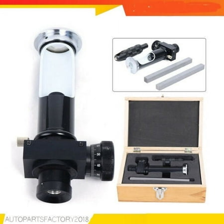 Portable Hammer Hitting Brinell Hardness Tester Test block+20 Readout Microscope