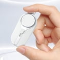 thumbnail image 4 of 2-en-1 Llavero Power Bank Mini Cargador Impermeable 2000mAh (Blanco para Tipo C), 4 of 6