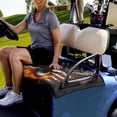 thumbnail image 3 of Renewold Golf Cart Seat Cover Portable Golf Cart Accessories Keeps Seat Comfortable and Clean 4th of July Decor Universal Fit for Most Golf Carts, Eagle Golf Ball American Flag, 3 of 5