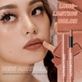thumbnail image 4 of QIBEST Matte Lipstick Long Lasting Moisturizing Lip Balm Sculpting Lipstick Pencil Crayons Lip Stain Makeup Lip Liner Cosmetics, 4 of 5