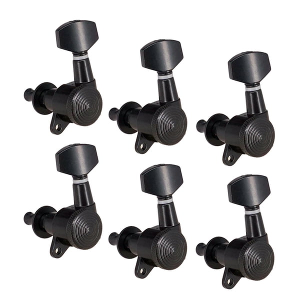 Clavijas de Afinación CUTICAT Guitarra Acústica 6L Negro