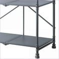 thumbnail image 6 of Industrial 3-Tier Foldable Console Table, Sandy Black & Dark Bronze | Black,Bronze | Metal, 6 of 8