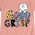 thumbnail image 3 of Peanuts - Good Grief Charlie Brown - Youth Girls Short Sleeve Tee, 3 of 6