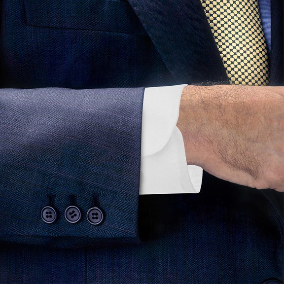 Luxshiny 2 Pairs Women's Fabric Cuffs Stylish Decorative Accessories for Everyday Wear and Special Dates