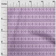 thumbnail image 2 of oneOone Silk Tabby Purple Fabric Tribal Craft Projects Decor Fabric Printed By The Yard 42 Inch Wide, 2 of 5