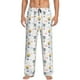 thumbnail image 1 of Fotbe Hot Air Balloon Pantalones de Pijama para Hombre, Pantalones de Dormir, Pantalones de Casa con Cintura Ajustable y Bolsillos-Small, 1 of 6