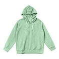 thumbnail image 3 of MHFRRA Sudadera con Capucha y Cremallera de Un Cuarto de Manga Larga con Bolsillo Frontal Tipo Cangurera para Uso Deportivo Informal Al Aire Libre, Tela Ligera y Cómoda Verde, 3 of 4
