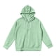 thumbnail image 3 of MHFRRA Sudadera con Capucha y Cremallera de Un Cuarto de Manga Larga con Bolsillo Frontal Tipo Cangurera para Uso Deportivo Informal Al Aire Libre, Tela Ligera y Cómoda Verde, 3 of 4