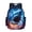 Blue and Orange - Lightning Shark, variant on DISNIMO Boys Backpack Lizard Print 17 Inch Kids School Backpack with Adjustable Strap Tear-Resistant Large Capacity Schoolbag for Elementary Students, Boys Back to School Gifts