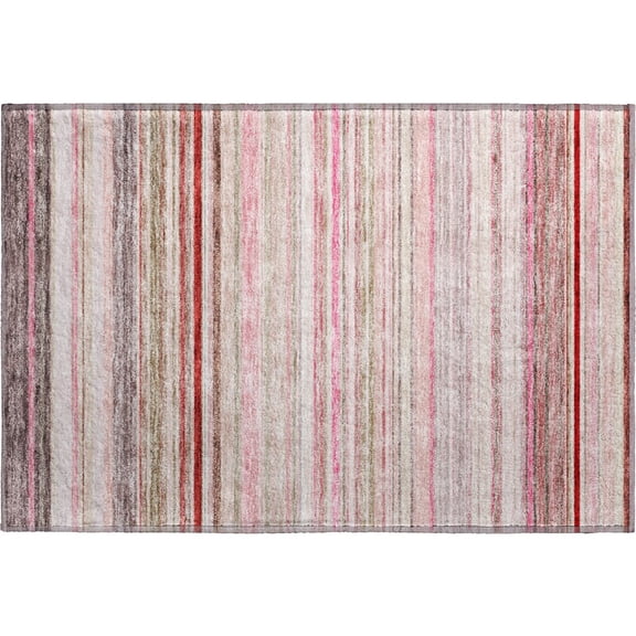 Dalyn Rugs Premium Machine Washable Mayfield AMF979 Pink 1'8" x 2'6" Rug