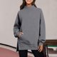 thumbnail image 1 of Ounisa Womens Oversized Sweatshirts Turtleneck Pullover Long Sleeve Hoodies Tops Fall Fashion Outfits 2025 Clothes, 1 of 6