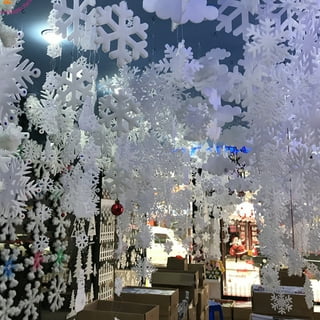 Large snowflake decorations for Christmas, 雪花聖誕飾品, Handmade