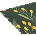thumbnail image 5 of Ryvnso Placemats Set of 4 Leaf Flower Dining Mats Heat-Resistant Non-Slip Washable Table Mat, 5 of 8