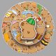 thumbnail image 2 of Paquete de pegatinas Capybara Kawaii Cartoon Animal, 51 unidades, 2 of 2