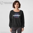 thumbnail image 2 of Juniors KPop Demon Hunters Huntrix Holographic Logo Sweatshirt, 2 of 8