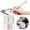 A, variant on Zguuel Large Diamond Retractable Ballpoint Pen, Rhinestone Bling Top Pen with 1.0mm Black Ink, Sparkly Metal Pen for Women Journaling Office Gifts