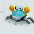 thumbnail image 4 of Wristy Buddy Crawling Crab Toy, Moving, Dancing, Walking Toy for Babies & Toddlers, Interactive Tummy Time Crab with Music & Lights, Baby Essentials, 4 of 6