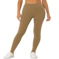 thumbnail image 1 of Pantalon d'Étrier de Yoga de Gym pour Femmes, Uni, Doux, à Taille Élastique, 1 of 5