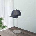 thumbnail image 3 of Clear Acrylic Hat Display Stand for Cowboy Hats, Wigs, Pedestal Rack with Sturdy Base, 3 of 4