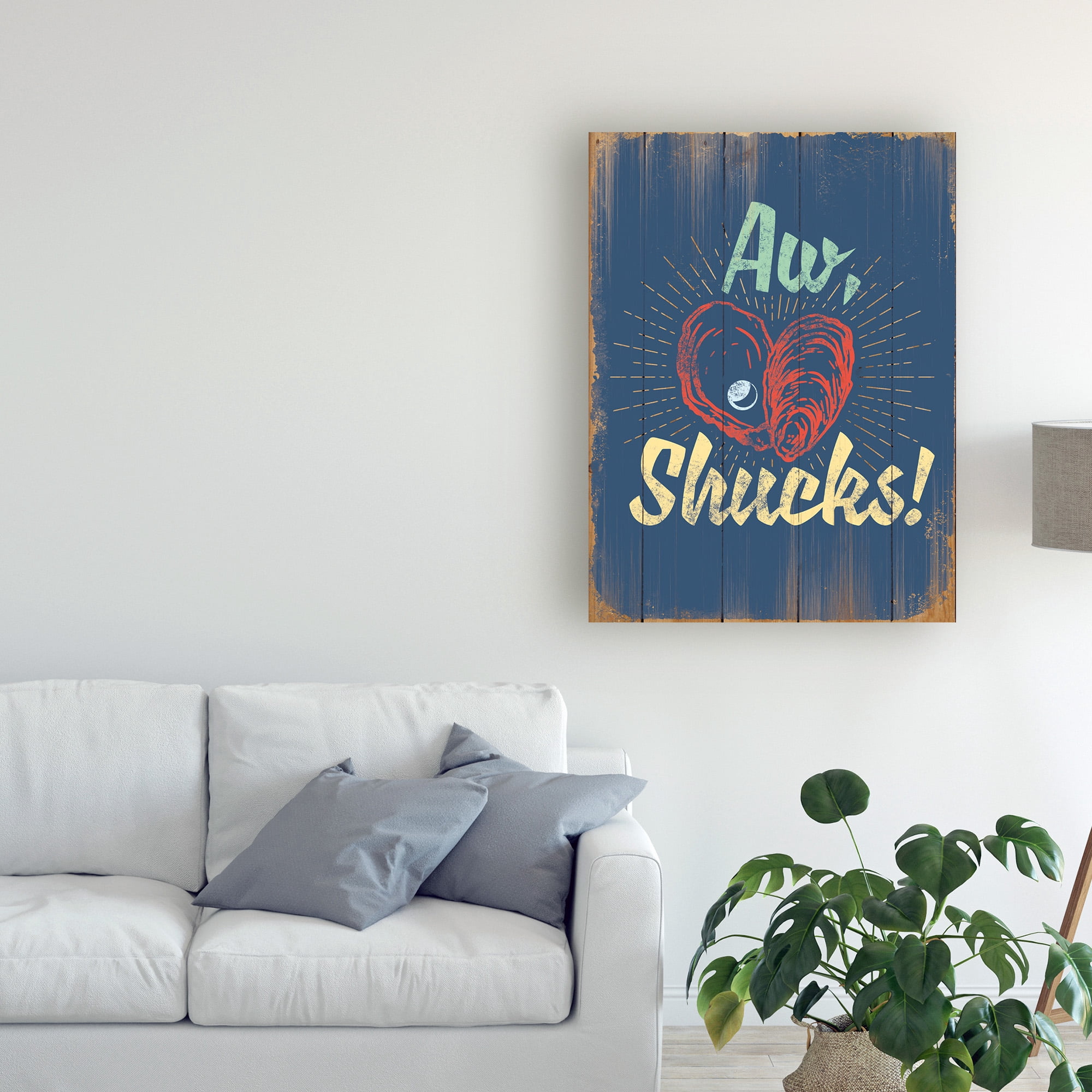 Trademark Fine Art 'Punny Coastal II' Canvas Art by JJ Brando
