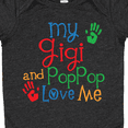 thumbnail image 4 of Inktastic My Gigi and Poppop Love Me Boys or Girls Baby Bodysuit, 4 of 5