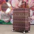 thumbnail image 4 of Pink Geometric Striped Pattern Luggage Cover Fashion Suitcase Cover Baggage Covers Fit 25-28 Inch Luggage (Go Travel), 4 of 5