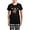 With Checker Pant, variant on CafePress - Sock Monkey Skateboarder Women's Dark Pajamas - Women's Short Sleeve Print T-Shirt and Pants Dark Cotton Pajama Set