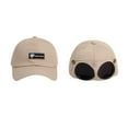 thumbnail image 2 of Gorra de béisbol 2 en 1 con gafas de sol • Gorro de malla para correr • Visera exterior para ciclismo y protección solar • Tela de algodón, 2 of 2