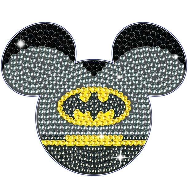 Posavasos con pintura de diamantes DIY, Kit de Mickey, posavasos de cristal para bebidas para adultos y niños Hugtrwg Para estrenar