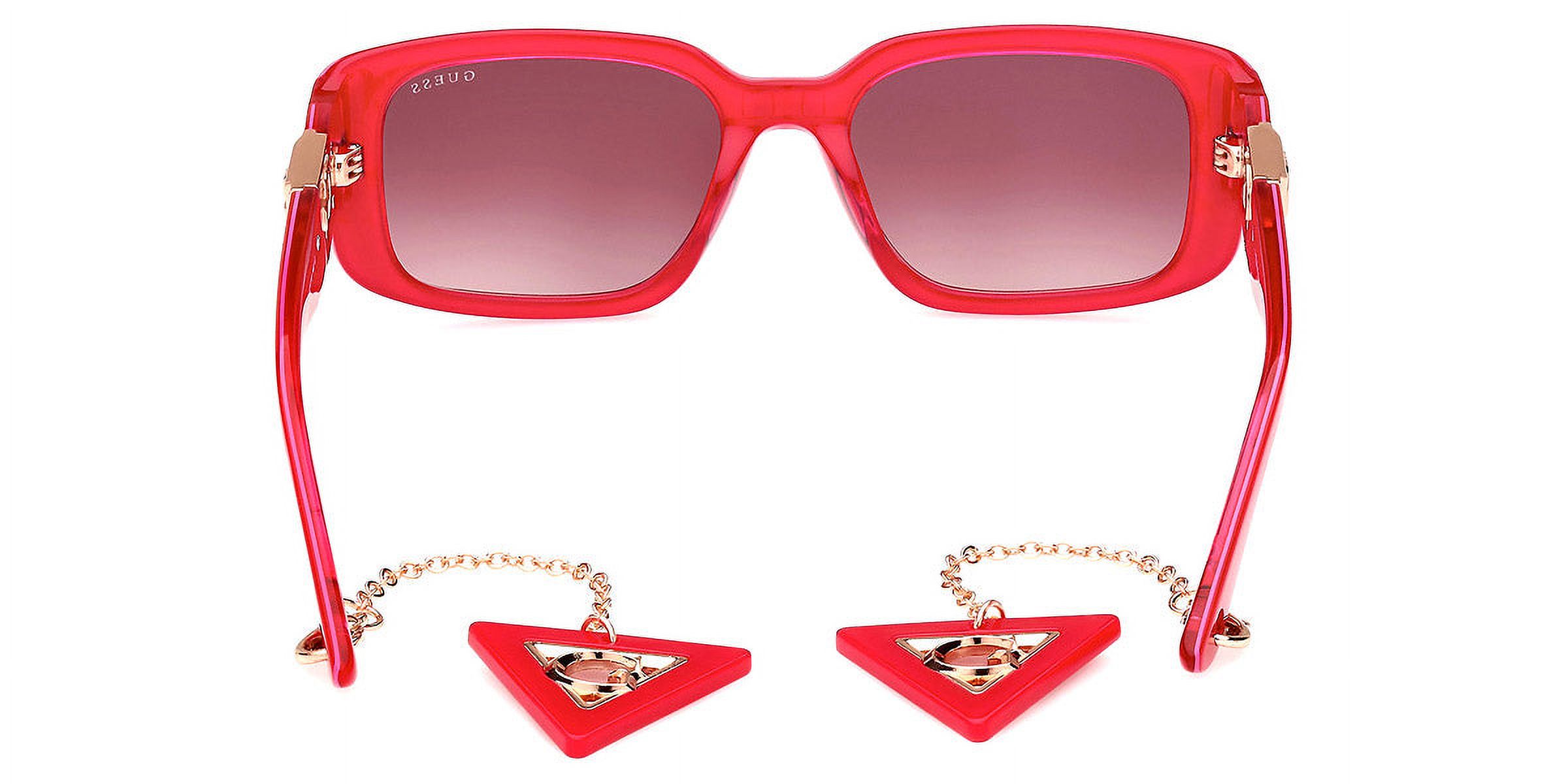 GUESS GU7891-72T-53  Sunglasses Size 53mm 140mm 18 pink shiny Guess Pink Gold Sunglasses Women - GU7891 Luxury Italy  main image 3