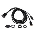 thumbnail image 1 of USB 3.0 HDMI a HDMI Cable de Extensión Línea Montaje Empotrado para Coches Auto (1 Metro / 2 Metros) Soledad Extensión USB HDMI a HDMI, 1 of 10