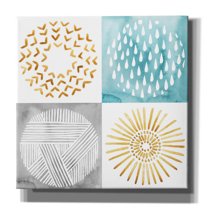 Epic Graffiti 'Celestial Ring II' by Grace Popp, Giclee Canvas Wall Art, 37"x37"