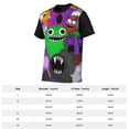 thumbnail image 2 of Garten of Banban Tee Men's Short Sleeve Printed T-Shirt Casual Wear Round Neck Trendy Shirts Versatile Outfit Top 2XL, 2 of 5