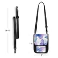 thumbnail image 4 of Secure Travel Neck Wallet Passport Holder Adjustable Strap For Men & Women 6*7.5in Colorful Geometric, 4 of 6