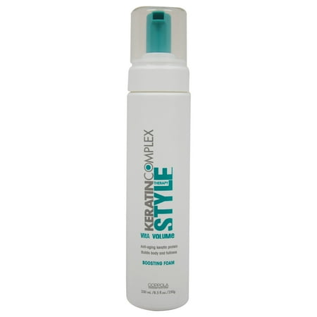 Keratin complex keratin complex style boosting foam, 8.5 oz