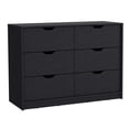 thumbnail image 5 of We Have Furniture Bennett 2 Piece Bedroom Set, Nightstand + Dresser, Black Wengue Finish, 5 of 6
