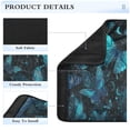 thumbnail image 4 of 2-Pack Seat Belt Covers with Flannel Seatbelt Shoulder Strap Case Adjustable Straps Soft Padding for Car Blue-green Butterfly Pattern Small, 4 of 8