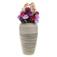 thumbnail image 4 of Ramo Flores Artificiales Rosas 21 Cabezas Flores Secas Falsas (púrpura), 4 of 7