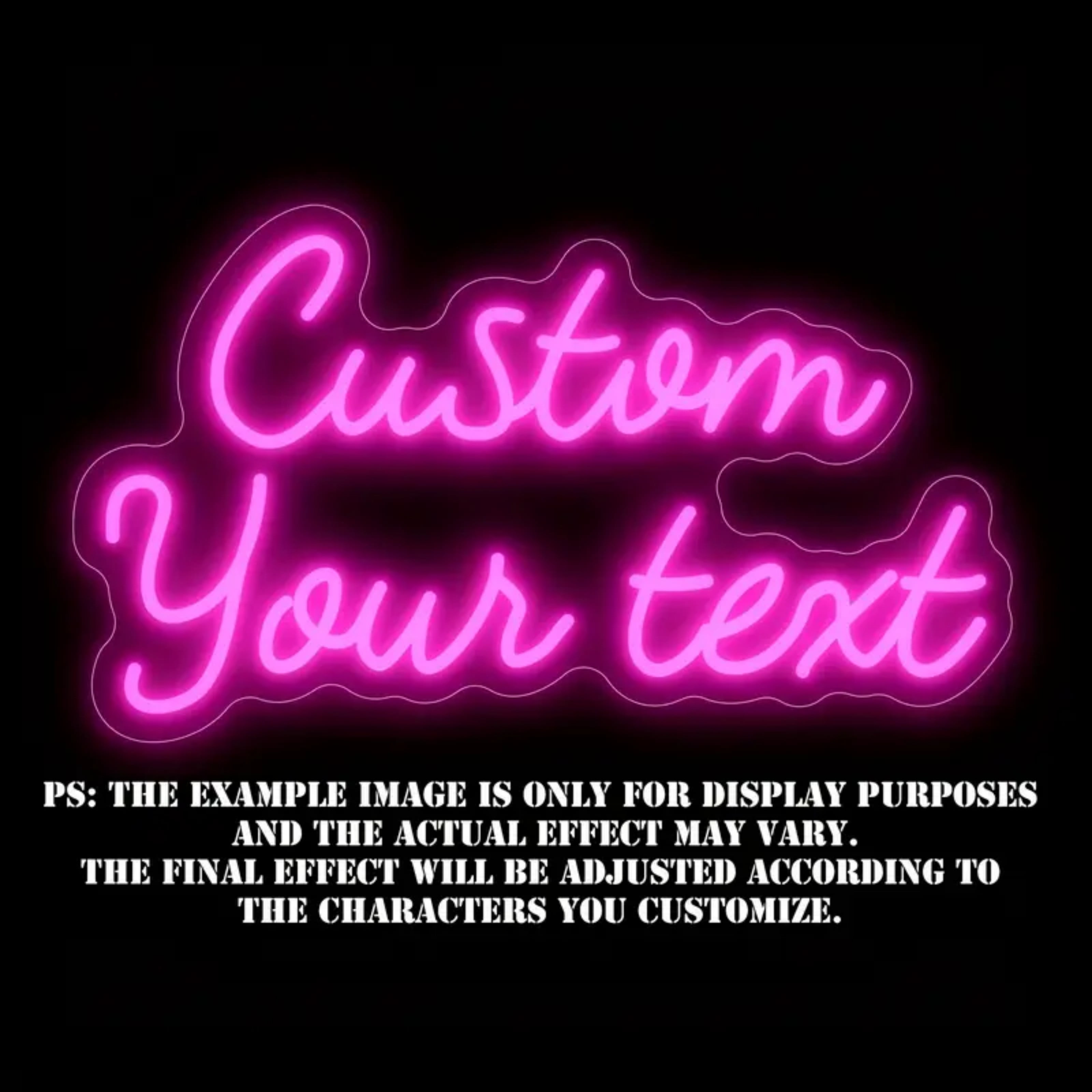 UPONRAY Two Lines Custom Neon Signs, Usb Powered with Adjustable Brightness Wall Decor for Gifts, Ice Blue, 16 inch