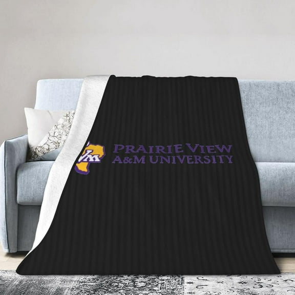 Prairie View A&M University Ultra-Soft Micro Fleece Blanket Soft Comfortable Flannel Blanket Available for Bed Couch Living Room