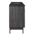 thumbnail image 3 of Modway Render 47.5" Plastic Wood Single Sink Bathroom Vanity in Charcoal/Black, 3 of 4