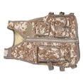 thumbnail image 2 of Chaleco de combate para niños, de tela Oxford, ajustable en la cintura, con múltiples bolsillos, para senderismo, montañismo, camuflaje, talla L, 2 of 14