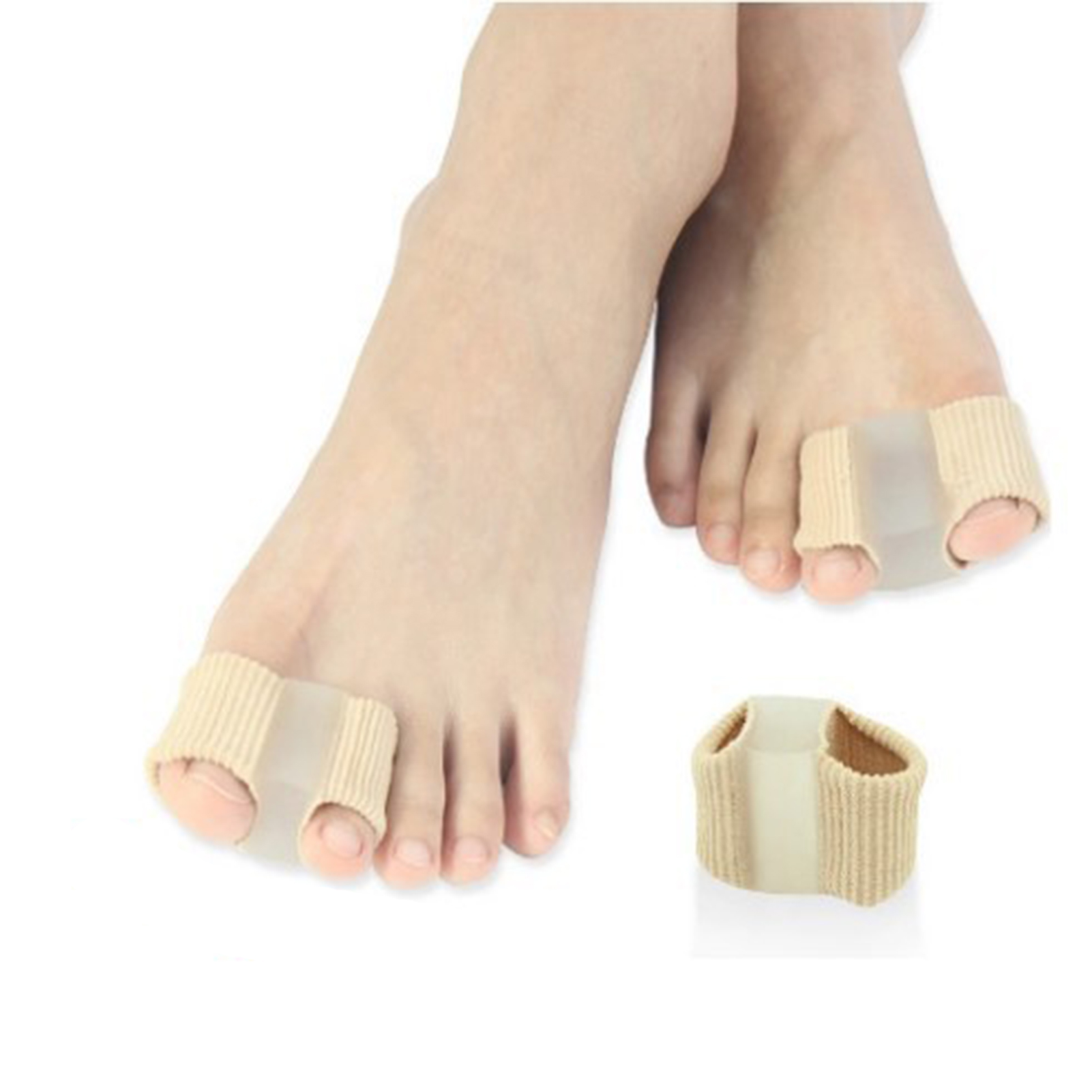 Hesroicy Toe Separator Anti-Slip Elastic Unisex Reduce Pain Alleviate ...