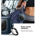 thumbnail image 5 of Suritch Case for Beats Powerbeats Pro Earbuds with Magnetic Lid Lock and Carabiner, Protective Shockproof Cover, Blue, 5 of 7