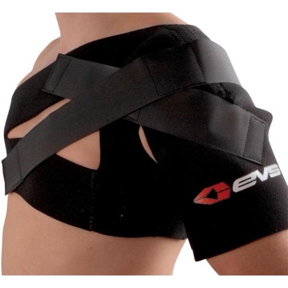 EVS SB03 Shoulder Brace (X-Large 44-48in., Black)