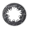 thumbnail image 1 of Plato de bicicleta doble 130BCD 52T -60, redondo, de aleación de aluminio, para carretera 54, 1 of 9