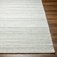 thumbnail image 4 of Hauteloom Amrit Recycled Material Living Room, Bedroom Area Rug - Contemporary - Light Gray, Cloud Gray, Multi Brown - 9' x 12', 4 of 7