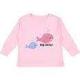 thumbnail image 3 of Inktastic Big Sister with Lil' Brother Girls Long Sleeve Toddler T-Shirt, 3 of 5