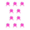 thumbnail image 1 of Bewildely Tire de la cinta de los lazos para envolver regalos Decoración festiva de la boda Multicolor Multifuncional para la Rosa oscuro 10piezas, 1 of 6